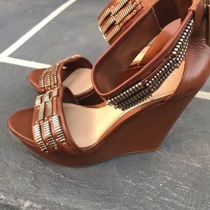 Gianni Bini size 7.5 wedge sandals.